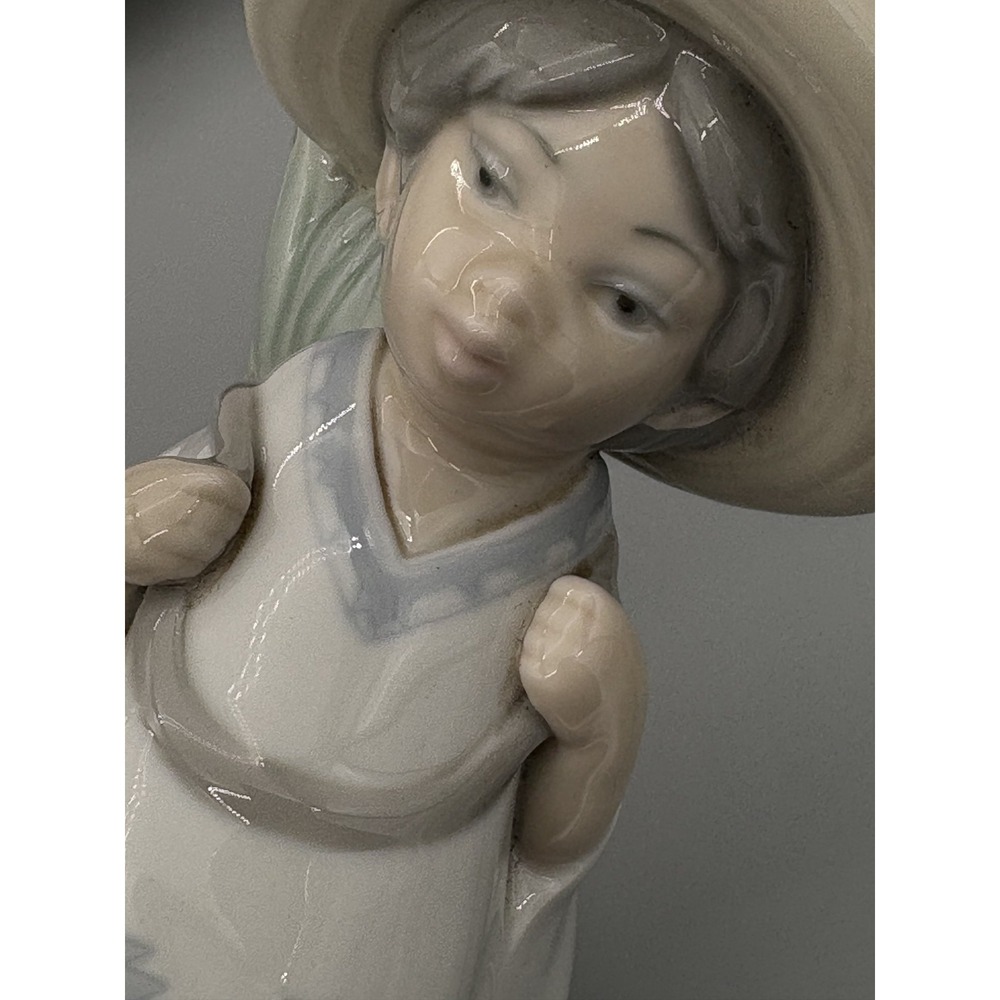 Vintage Lladro Figurine Porcelain Panchito Boy Glossy Finish Made in Spain 12" - Picture 13 of 16